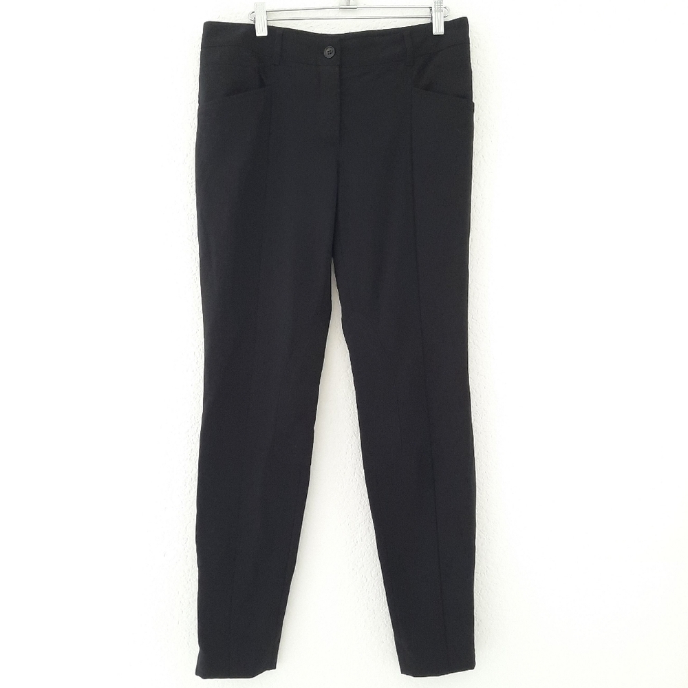 Dolce & Gabbana Black Zipper Pants 44 View 2